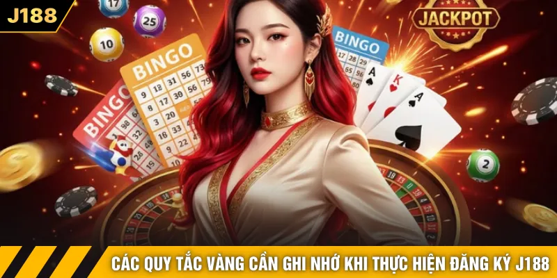 Các quy tắc vàng cần ghi nhớ khi thực hiện đăng ký J188